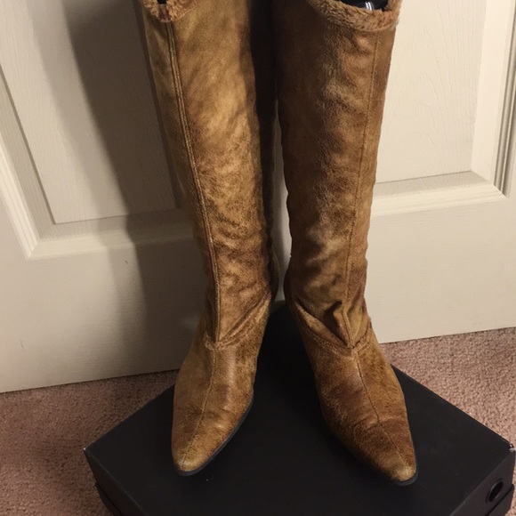 France Mode Caramel Boots - Picture 2 of 6